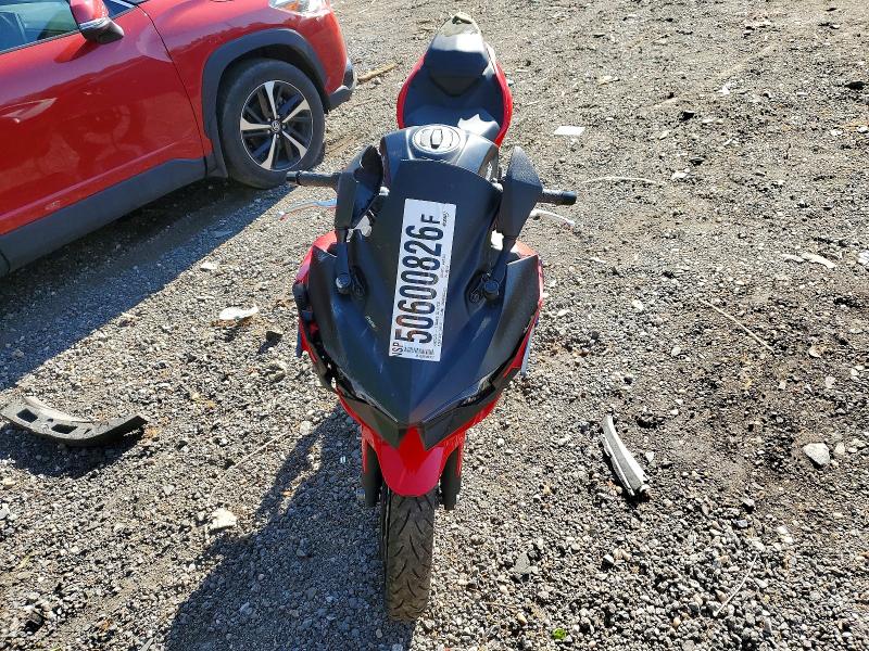 2025 Kawasaki Ex500 VIN ML5EXGG19SDA42734 COPART salvage auction — FRONT END, Md - Cert Of Salvage > 75% Damage, sold $1,450 on 2026-07-30 (photo 5)