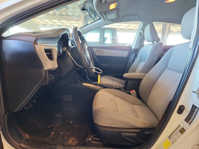 2015 Toyota Corolla VIN 5YFBURHE2FP260688 COPART salvage auction — FRONT END, Ca - Salvage Certificate, sold $1,350 on 2026-07-09 (photo 7)