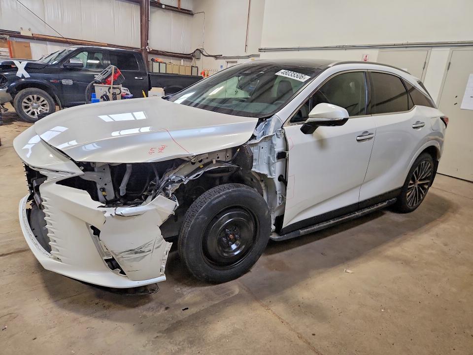 2024 Lexus Rx VIN 2T2BAMCA2RC054304 COPART salvage auction — FRONT END, Ab - Bos - Salvage, sold $32,250 on 2026-07-09 (photo 1)