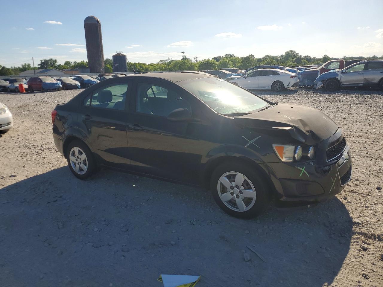 2013 Chevrolet Sonic VIN 1G1JA5SH7D4171496 COPART salvage auction — Front End, AL - CERT OF TITLE-SALVAGE TITLE, sold $225 on 2026-06-25 (photo 4)