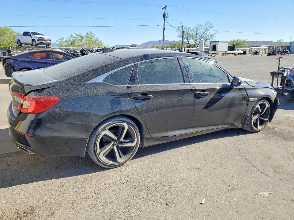 2019 Honda Accord VIN 1HGCV1F34KA070671 COPART salvage auction — FRONT END, Tx - Salvage Vehicle Title, sold $7,600 on 2026-07-31 (photo 3)