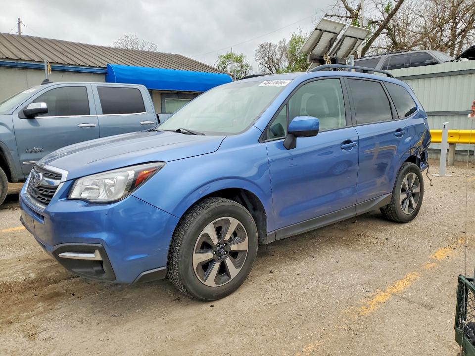 2018 Subaru VIN JF2SJAGC9JH586472 COPART salvage auction — REAR END, Ks - Cert Of Title-Salvage, sold $1,250 on 2026-07-08 (photo 1)