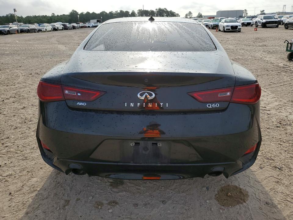 2018 Infiniti VIN JN1EV7EL5JM392750 COPART salvage auction — FRONT END, Tx - Salvage Vehicle Title, sold $2,600 on 2026-07-10 (photo 6)