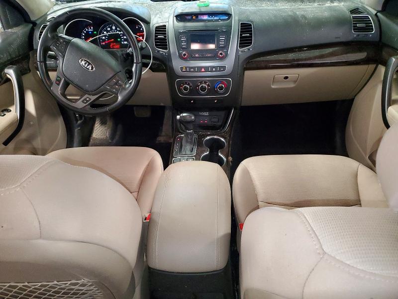 2014 Kia Sorento VIN 5XYKTCA6XEG438871 COPART salvage auction — ROLLOVER, Mn - Cert Of Title-Salvage, sold $1,450 on 2026-07-09 (photo 8)