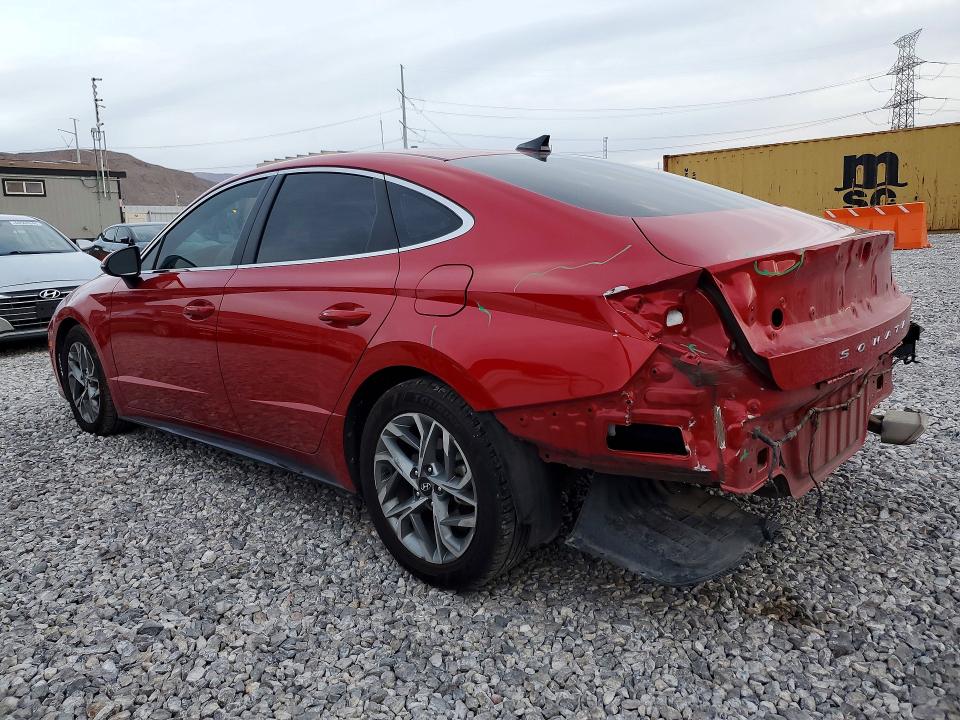 2021 Hyundai Sonata VIN 5NPEL4JA5MH064250 COPART salvage auction — REAR END, Nv - Salvage Title, sold $5,100 on 2026-07-15 (photo 2)