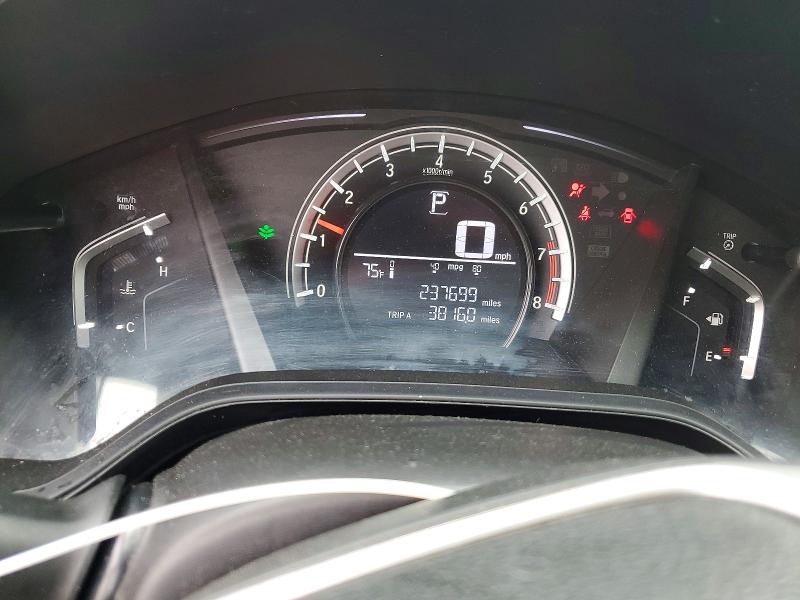 2018 Honda Cr-v VIN 2HKRW6H36JH204460 COPART salvage auction — FRONT END, Oh - Cert Of Title-Repossession (P), sold $7,700 on 2026-07-29 (photo 9)