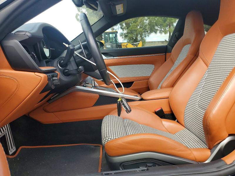 2023 Porsche 911 VIN WP0AD2A92PS257421 COPART salvage auction — NORMAL WEAR, Ca - Salvage Certificate, sold $192,000 on 2026-08-20 (photo 7)