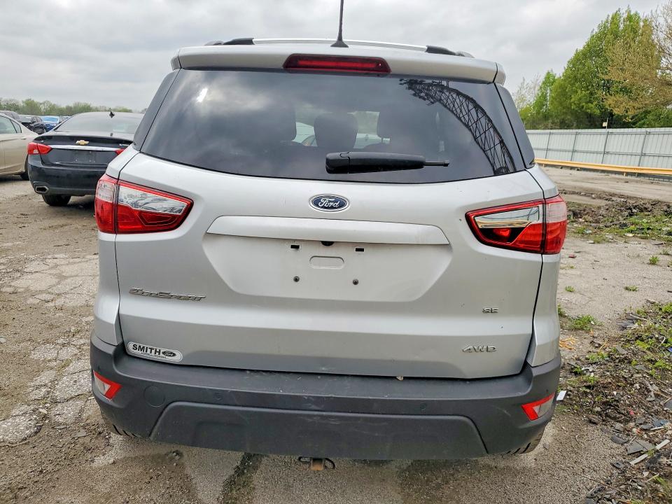 2020 Ford Ecosport VIN MAJ6S3GL7LC344973 COPART salvage auction — FRONT END, In - Cert Of Title-Salvage Title, sold $1,300 on 2026-07-06 (photo 6)