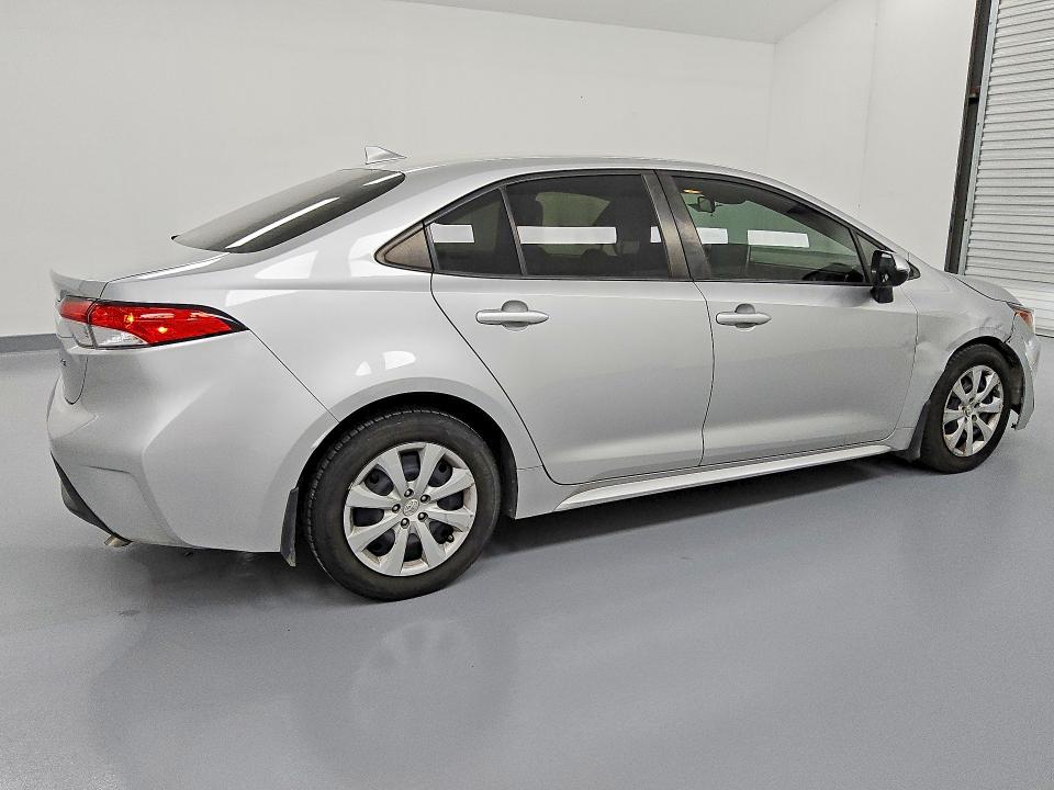 2021 Toyota Corolla VIN JTDEPMAE8MJ187183 COPART salvage auction — SIDE, Tx - Salvage Vehicle Title, sold $225 on 2026-07-30 (photo 3)
