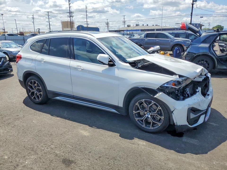 2021 BMW X1 VIN WBXJG7C00M5S68823 COPART salvage auction — FRONT END, Salvage Title, sold $2,900 on 2026-07-20 (photo 4)