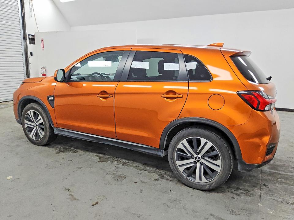 2022 Mitsubishi Outlander sport VIN JA4APUAU1NU004982 COPART salvage auction — FRONT END, Tx - Certificate Of Title, sold $2,600 on 2026-07-07 (photo 2)