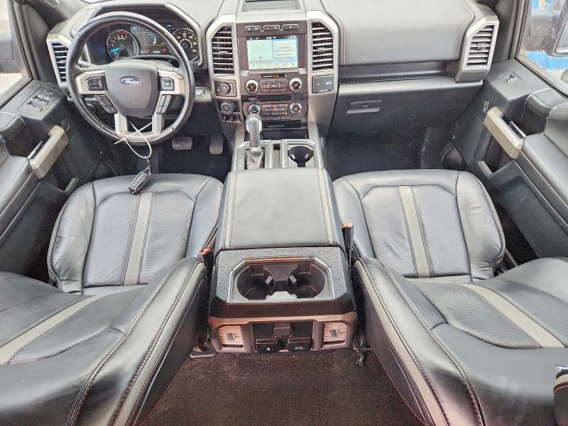 2018 Ford F-150 VIN 1FTEW1EGXJFC99916 COPART salvage auction — FRONT END, Tx - Salvage Vehicle Title, sold $12,400 on 2026-07-09 (photo 8)