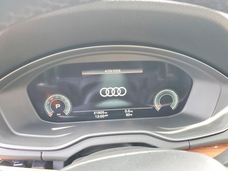 2023 Audi Q5 VIN WA1EAAFY4P2040905 COPART salvage auction — SIDE, Il - Salvage Certificate, sold $13,600 on 2026-07-03 (photo 9)