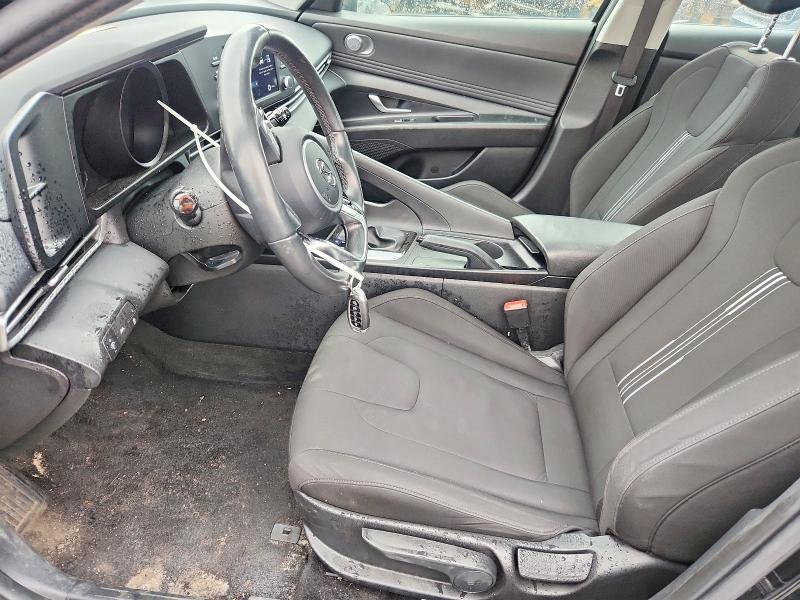 2022 Hyundai Elantra VIN KMHLM4AGXNU355404 COPART salvage auction — REAR END, Qc - Gravement Accidente, sold $1,350 on 2026-07-28 (photo 7)
