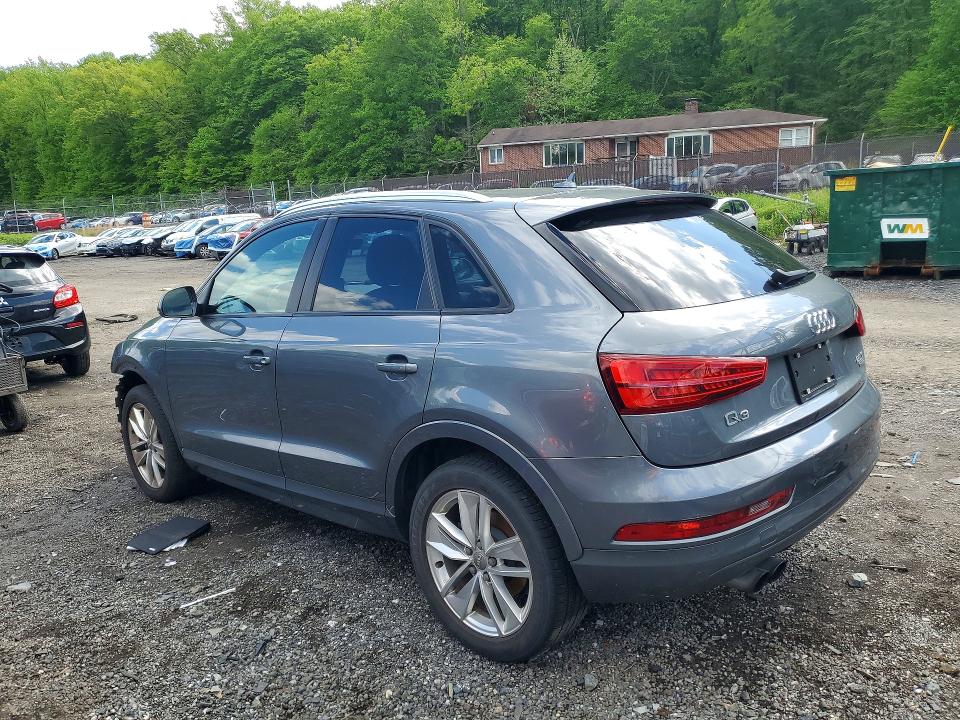 2017 Audi VIN WA1ECCFS8HR002104 COPART salvage auction — FRONT END, Md - Cert Of Salvage > 75% Damage, sold $3,150 on 2026-07-02 (photo 2)