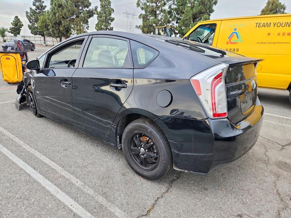 2012 Toyota Prius VIN JTDKN3DU2C1503682 COPART salvage auction — FRONT END, Salvage Title, sold $450 on 2026-07-14 (photo 2)