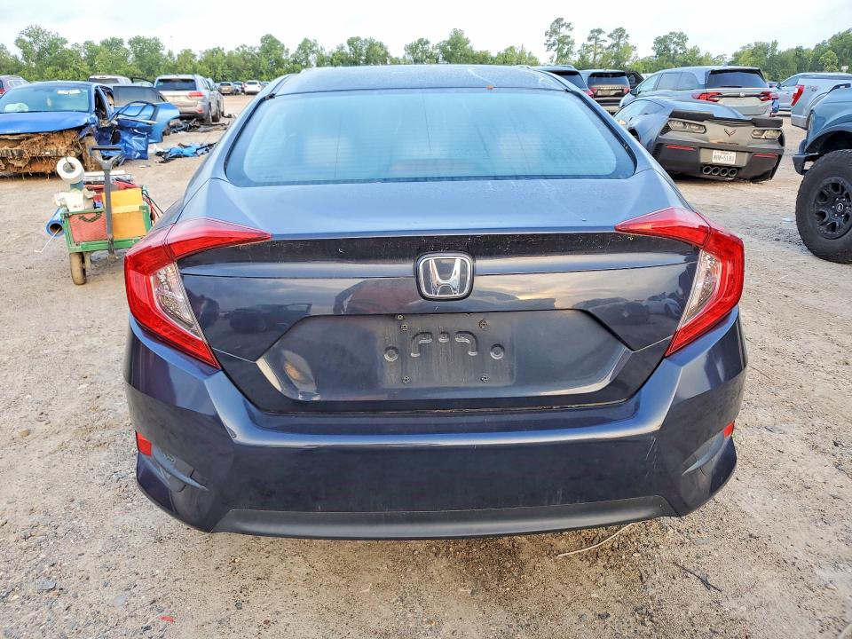 2018 Honda Civic VIN 19XFC2F52JE030335 COPART salvage auction — FRONT END, Tx - Certificate Of Title, sold $3,300 on 2026-07-10 (photo 6)