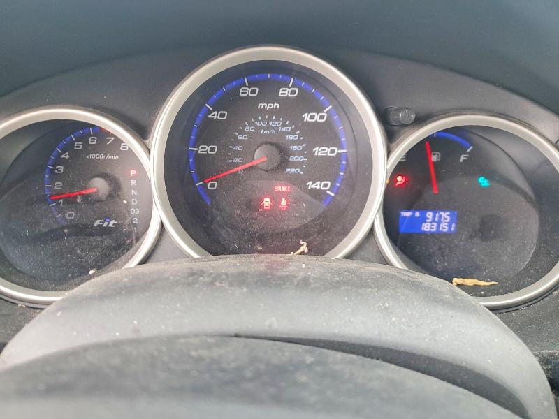 2008 Honda Fit VIN JHMGD38458S034011 COPART salvage auction — FRONT END, ID - SALVAGE CERTIFICATE OF TITLE, sold $375 on 2026-07-24 (photo 9)