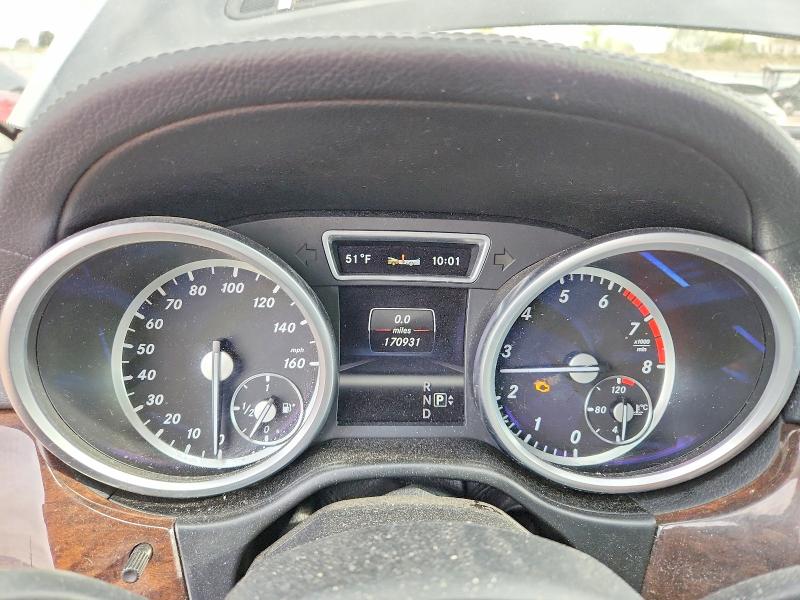 2013 Mercedes-benz Gl-klasse VIN 4JGDF7CE4DA255942 COPART salvage auction — NORMAL WEAR, Salvage Title, sold $750 on 2026-07-15 (photo 9)