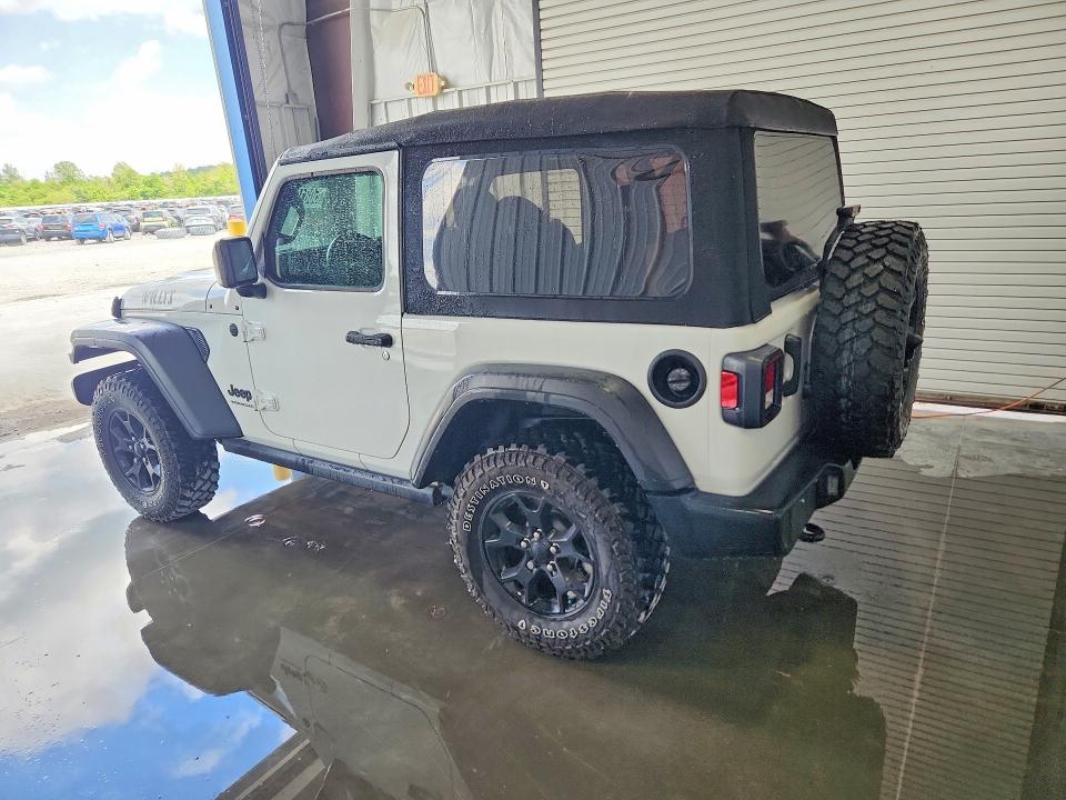 2021 Jeep Wrangler / VIN 1C4GJXAN5MW756585 COPART salvage auction — MINOR DENT/SCRATCHES, Ga - Certificate Of Title, sold $20,500 on 2026-07-02 (photo 2)