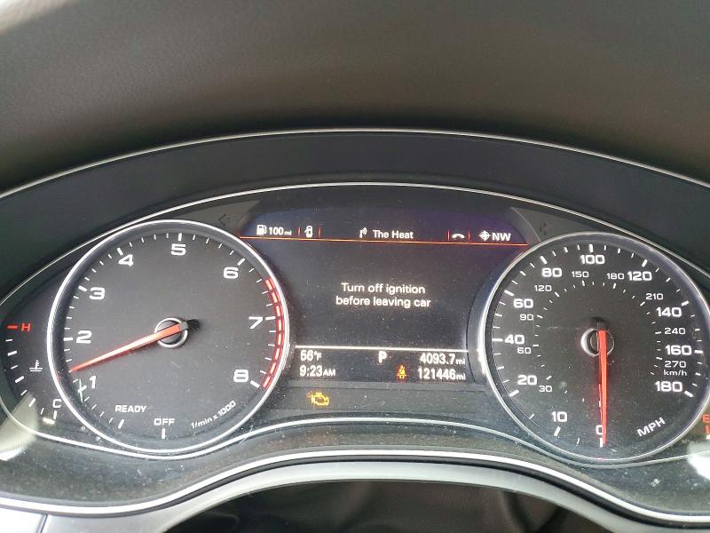 2016 Audi A7 VIN WAU2GAFC0GN031514 COPART salvage auction — FRONT END, IN, sold $275 on 2026-07-21 (photo 9)