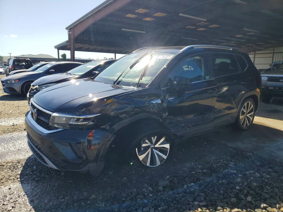 2024 Volkswagen Taos VIN 3VVSX7B24RM061827 COPART salvage auction — SIDE, Salvage Title, sold $2,100 on 2026-07-09 (photo 1)
