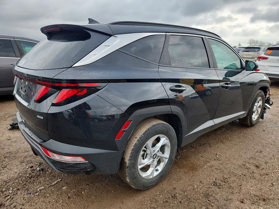 2024 Hyundai Tucson VIN 5NMJBCDE0RH347931 COPART salvage auction — FRONT END, Il - Salvage Certificate, sold $4,300 on 2026-07-09 (photo 3)