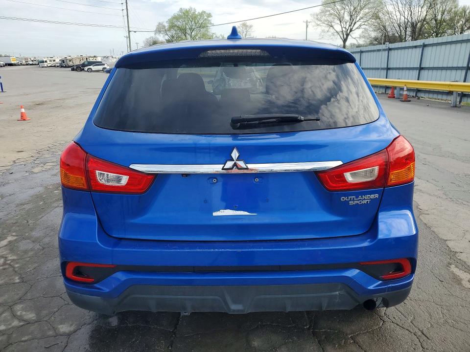 2018 Mitsubishi Outlander VIN JA4AP3AU4JZ003770 COPART salvage auction — FRONT END, Tn - Salvage Certificate, sold $2,100 on 2026-07-27 (photo 6)