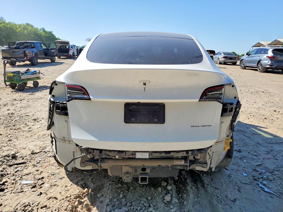 2023 Tesla Model y VIN 7SAYGDEE2PA078818 COPART salvage auction — FRONT END, Nc - Salvage Certificate Of Title, sold $9,800 on 2026-07-17 (photo 6)