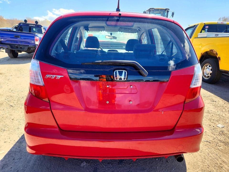 2013 Honda Fit VIN JHMGE8H31DC003313 COPART salvage auction — FRONT END, Ma - Cert Of Title-Salvg Parts Only, sold $125 on 2026-07-29 (photo 6)