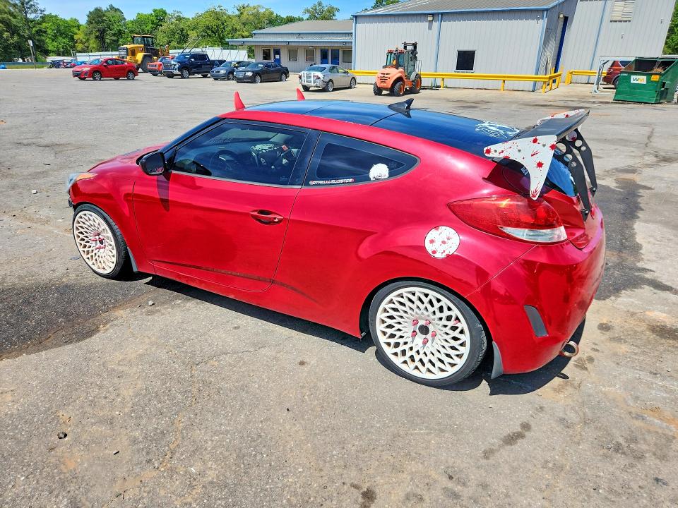 2012 Hyundai Veloster VIN KMHTC6ADXCU049076 COPART salvage auction — FRONT END, Al - Cert Of Title-Salvage Title, sold $475 on 2026-07-27 (photo 2)