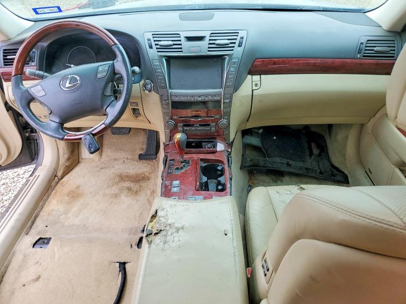 2008 Lexus Ls 460 VIN JTHBL46F185074219 COPART salvage auction — NORMAL WEAR, Tx - Certificate Of Title, sold $150 on 2026-07-07 (photo 8)