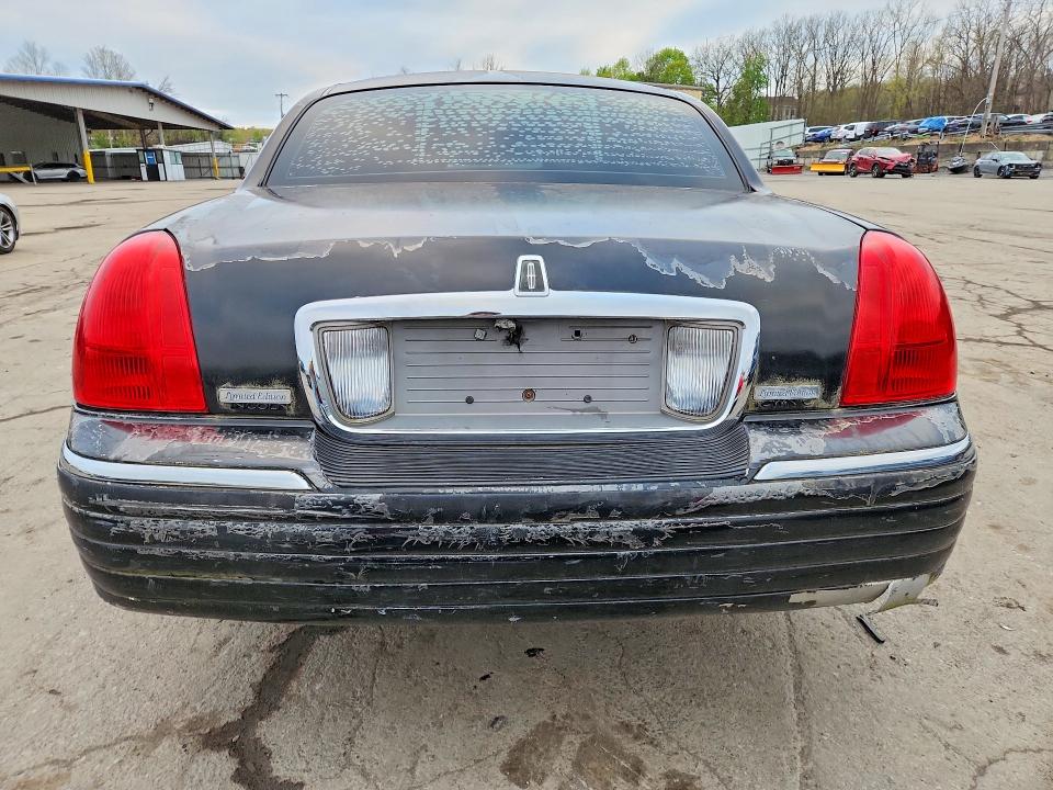2011 Lincoln TOWN CAR VIN 2LNBL8EV2BX765469 COPART salvage auction — MECHANICAL, Nj - Certificate Of Title (P), sold $475 on 2026-07-09 (photo 6)