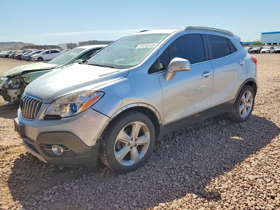 2015 Buick Encore VIN KL4CJDSB8FB231736 COPART salvage auction — FRONT END, Wv - Salvage Certificate, sold $950 on 2026-07-09 (photo 1)