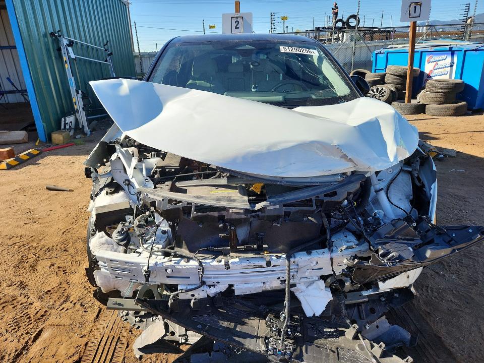 2024 Nissan Ariya VIN JN1DF0BB4RM737077 COPART salvage auction — FRONT END, Co - Salvage Title, sold $6,200 on 2026-07-29 (photo 5)