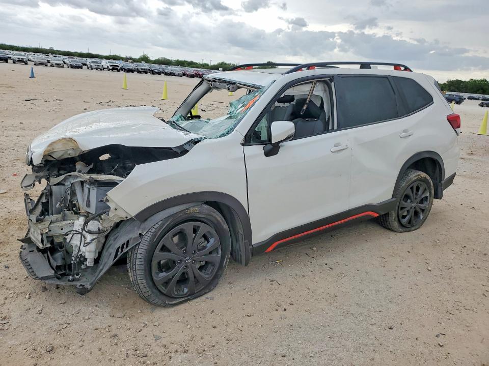2021 Subaru Forester VIN JF2SKARC5MH577556 COPART salvage auction — ALL OVER, Tx - Salvage Vehicle Title, sold $350 on 2026-07-09 (photo 1)