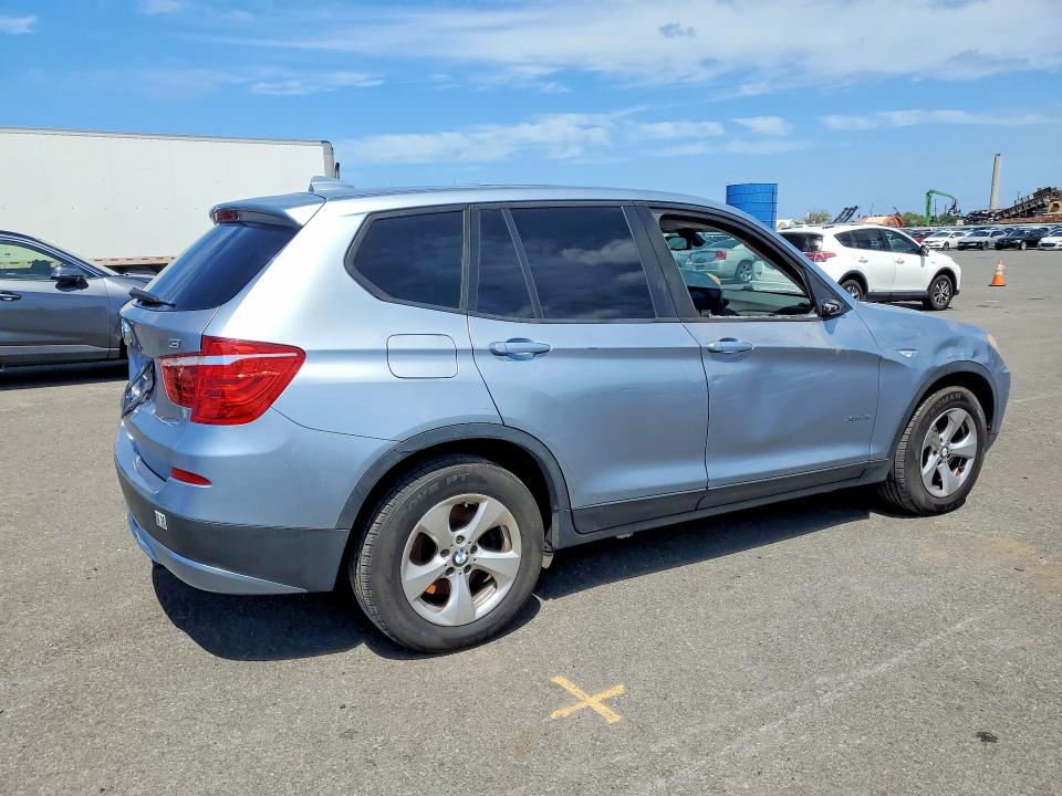 2012 BMW X3 VIN 5UXWX5C59CL726421 COPART salvage auction — SIDE, HI - CERTIFICATE OF SALVAGE, sold $1,350 on 2026-07-27 (photo 3)
