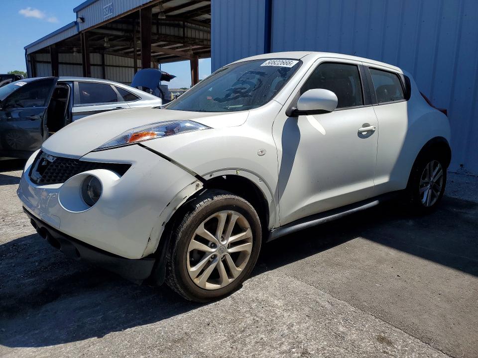 2013 Nissan Juke VIN JN8AF5MV7DT230410 COPART salvage auction — FRONT END, Fl - Cert Of Title Slvg Rebuildable, sold $575 on 2026-07-31 (photo 1)