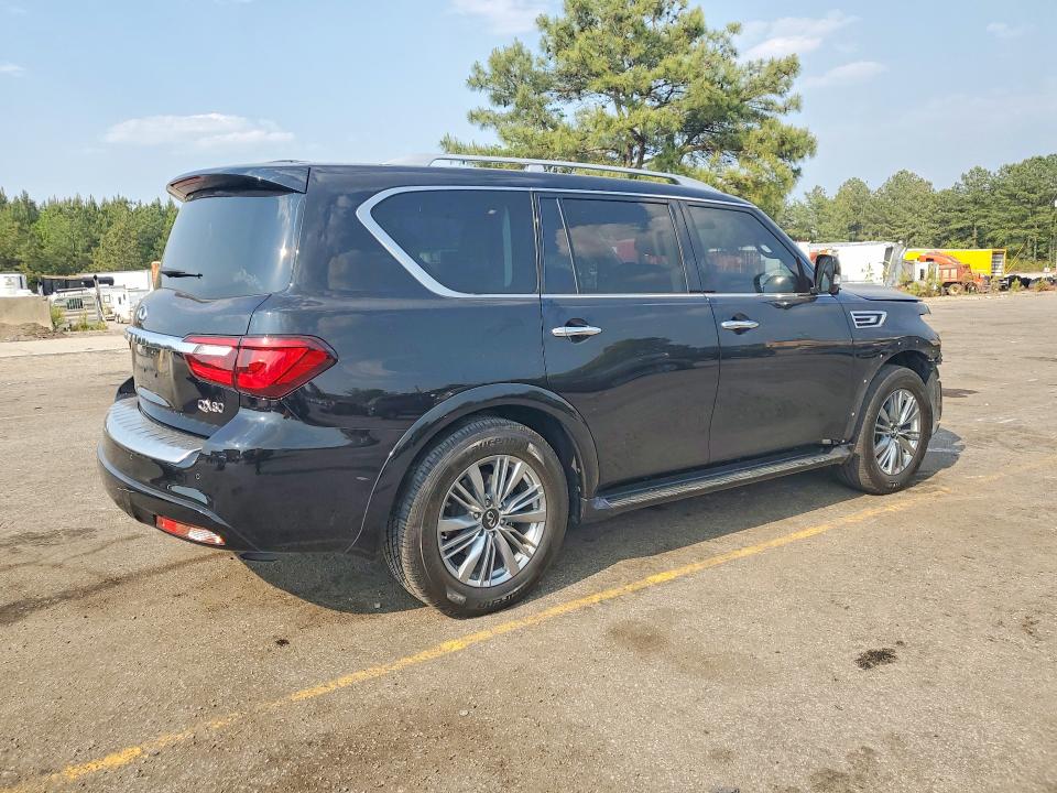 2022 Infiniti Qx80 VIN JN8AZ2AF7N9742198 COPART salvage auction — FRONT END, Sc - Cert Of Title-Salvage, sold $10,100 on 2026-07-10 (photo 3)