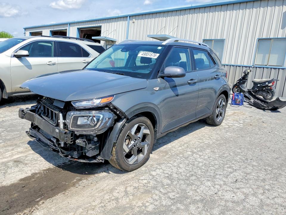 2023 Hyundai Venue VIN KMHRC8A36PU261119 COPART salvage auction — FRONT END, Md - Cert Of Salvage > 75% Damage, sold $375 on 2026-07-31 (photo 1)