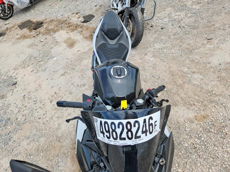 2025 Kawasaki Ex VIN ML5EXGH11SDA40782 COPART salvage auction — FRONT END, Pa - Certificate Of Salvage, sold $1,850 on 2026-07-09 (photo 5)