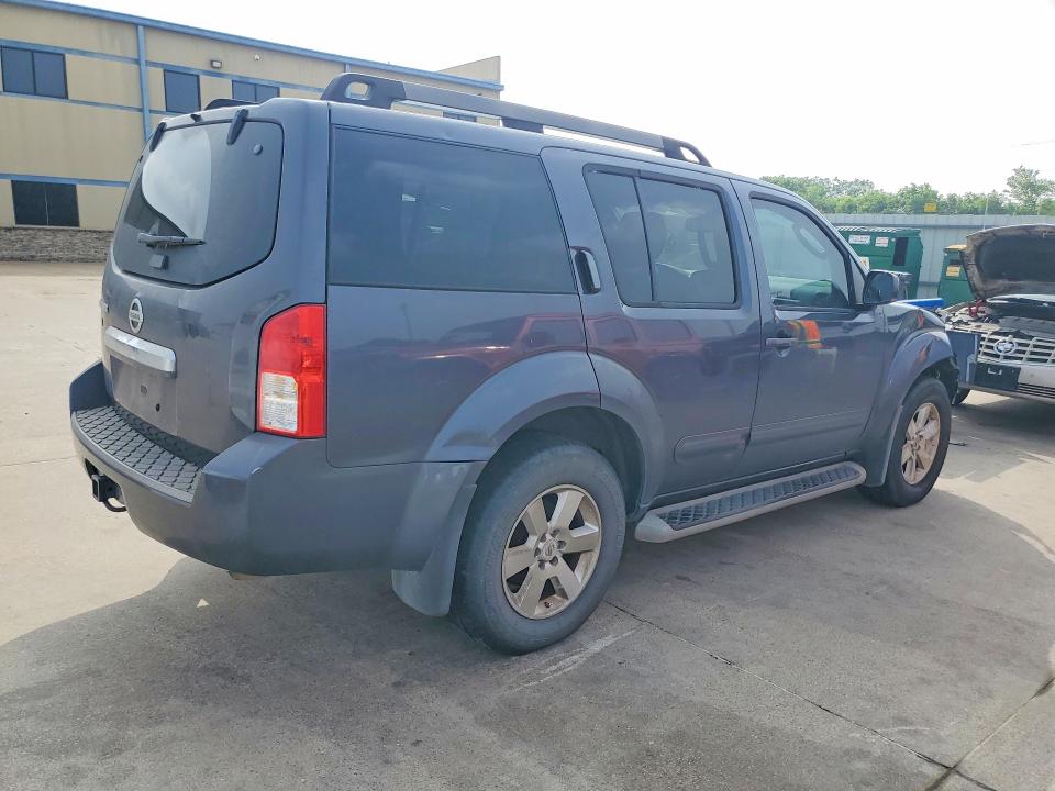 2011 Nissan Pathfinder VIN 5N1AR1NN4BC610811 COPART salvage auction — FRONT END, Tx - Salvage Vehicle Title, sold $700 on 2026-07-02 (photo 3)