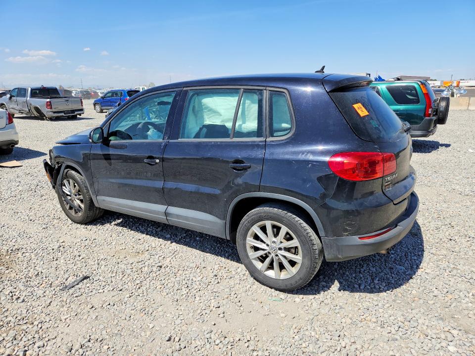 2017 Volkswagen Tiguan VIN WVGBV7AX7HK045477 COPART salvage auction — FRONT END, Salvage Title, sold $750 on 2026-07-09 (photo 2)