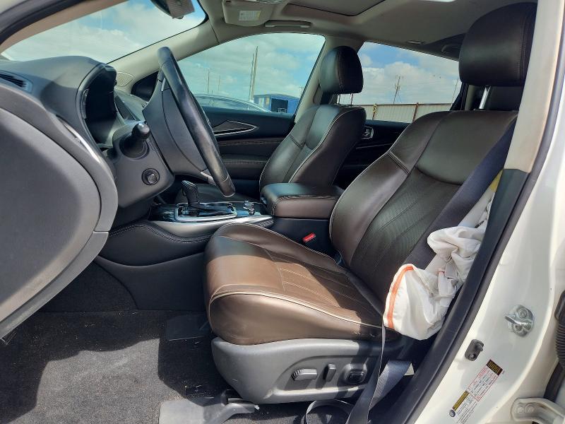 2018 Infiniti Qx60 VIN 5N1DL0MNXJC520944 COPART salvage auction — FRONT END, Tx - Salvage Vehicle Title, sold $2,300 on 2026-07-10 (photo 7)