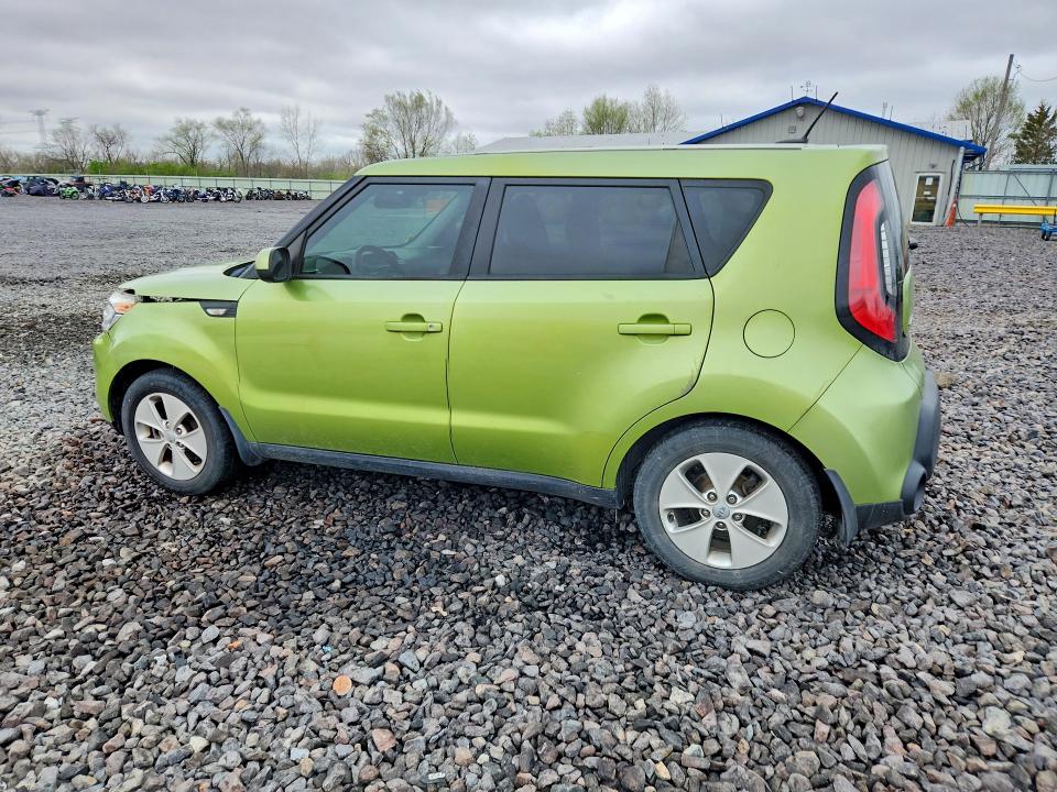 2014 Kia Soul VIN KNDJN2A21E7736204 COPART salvage auction — FRONT END, Il - Salvage Certificate, sold $350 on 2026-07-27 (photo 2)