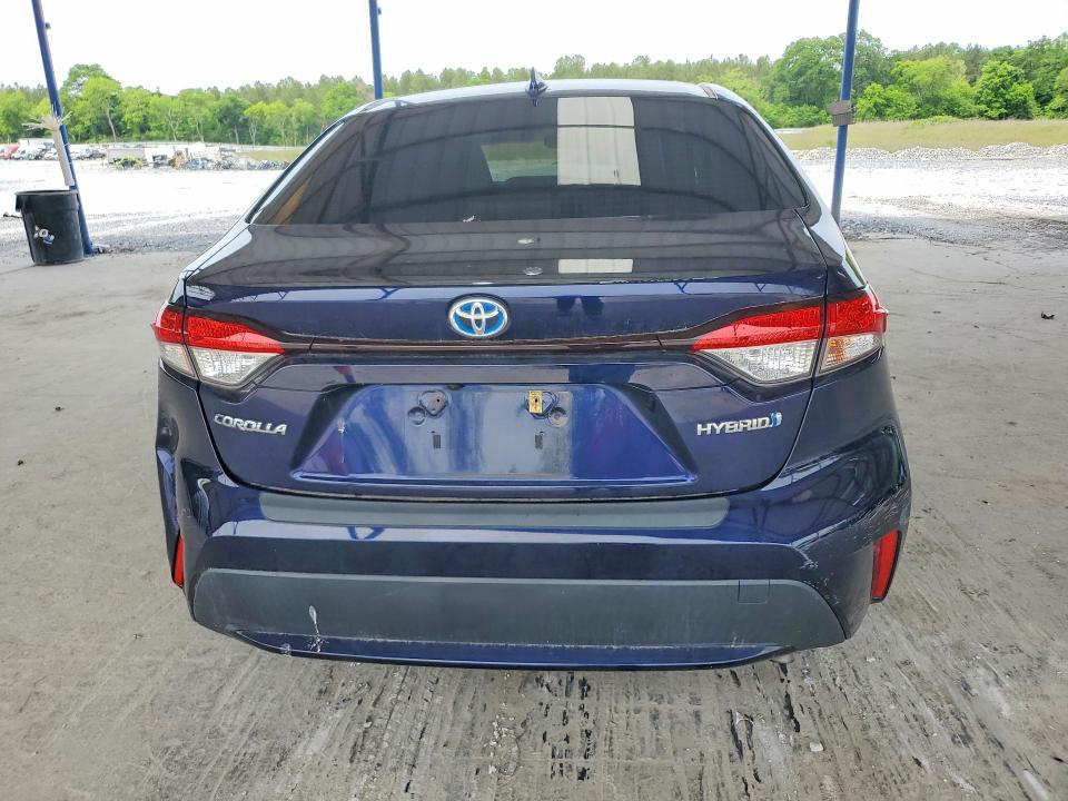 2020 Toyota Corolla VIN JTDEBRBE8LJ017012 COPART salvage auction — ROLLOVER, Tn - Salvage Certificate, sold $3,100 on 2026-07-09 (photo 6)
