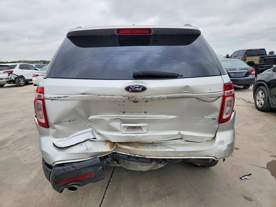 2013 Ford Explorer VIN 1FM5K8F84DGA51764 COPART salvage auction — REAR END, Tx - Salvage Vehicle Title, sold $1,900 on 2026-07-09 (photo 6)