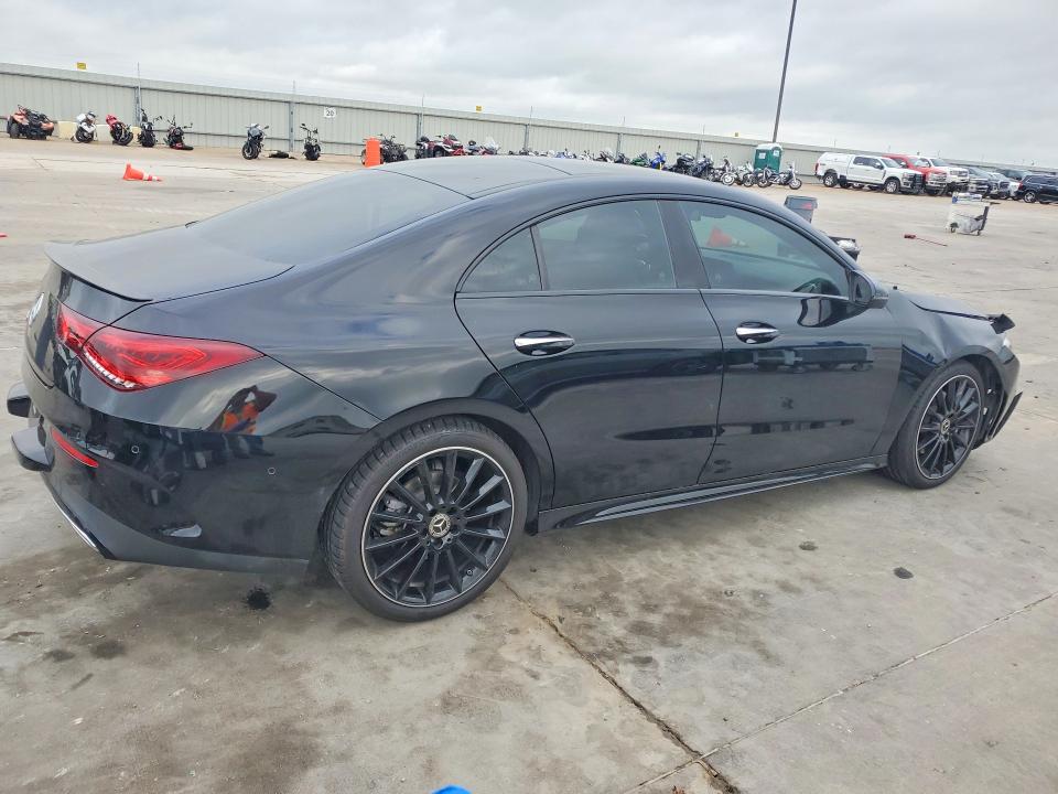 2022 Mercedes-benz Cla-klasse VIN W1K5J4GB8NN297214 COPART salvage auction — FRONT END, TX, sold $14,500 on 2026-07-16 (photo 3)