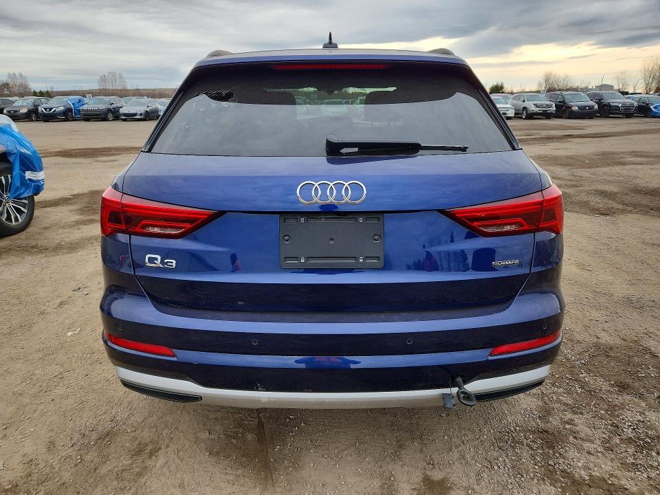 2024 Audi Q3 VIN WA1AUCF34R1155146 COPART salvage auction — FRONT END, Salvage Title, sold $4,700 on 2026-07-14 (photo 6)