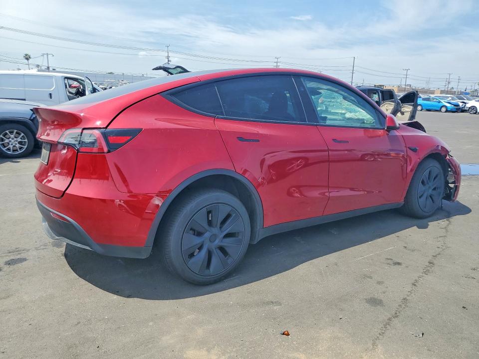2024 Tesla Model y VIN 7SAYGDED2RF210957 COPART salvage auction — FRONT END, Ca - Salvage Certificate, sold $6,700 on 2026-07-27 (photo 3)